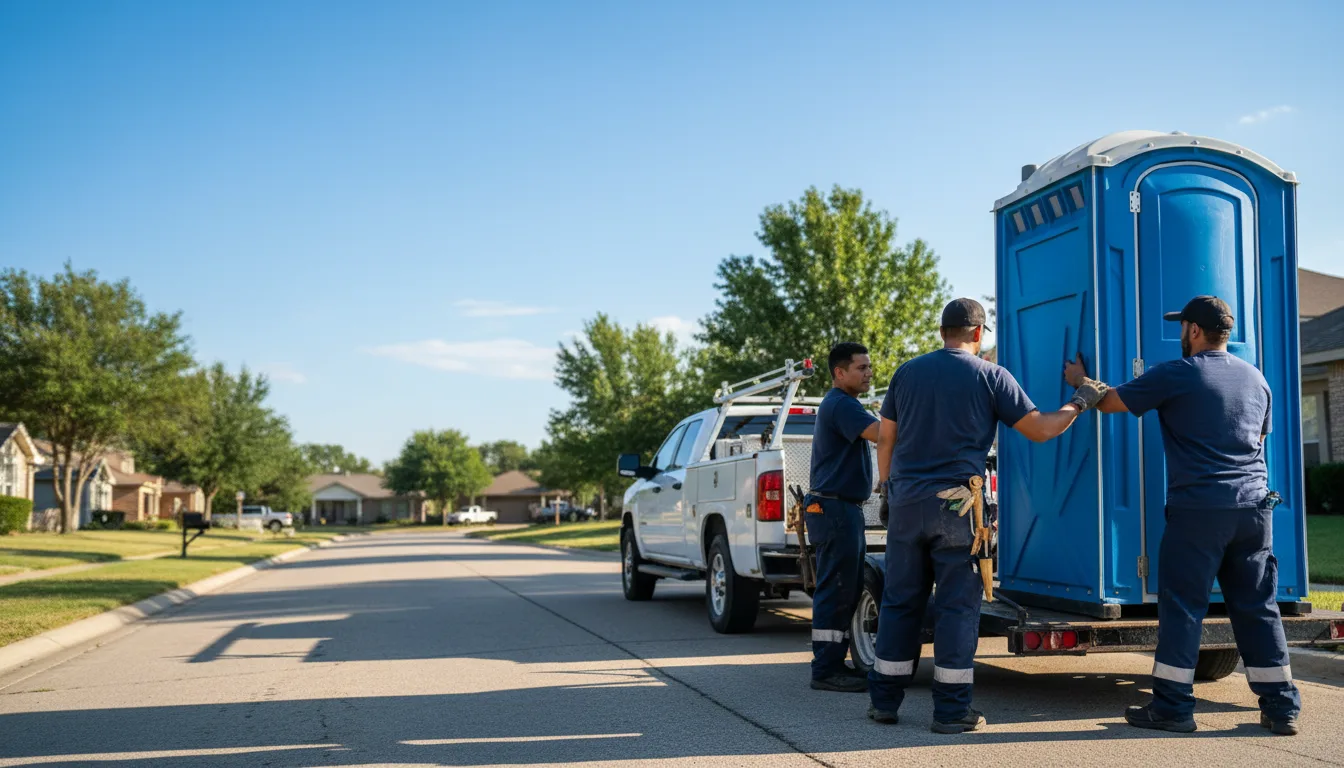 Portable Toilet Rental in La Vernia, TX near me